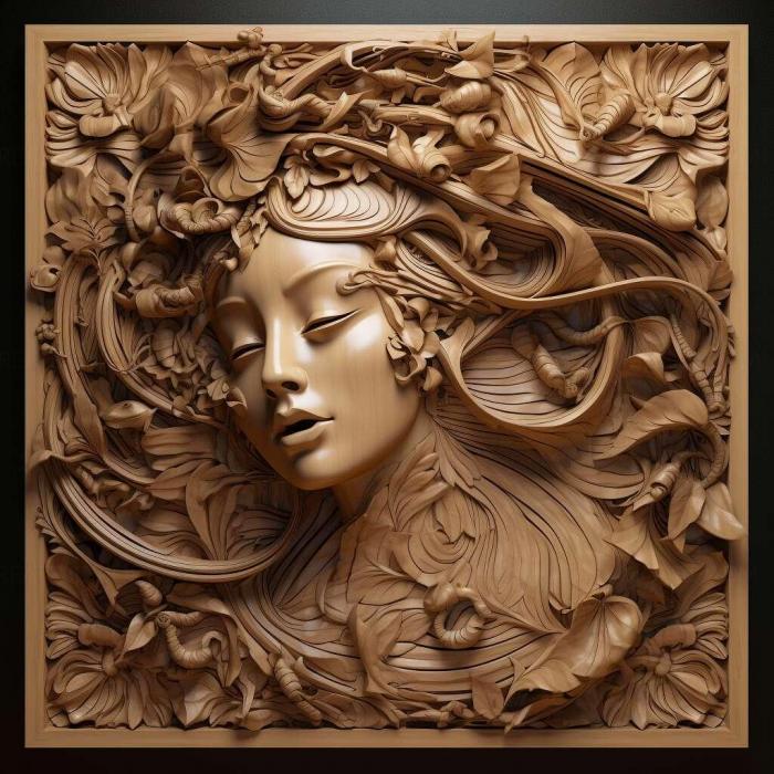 نموذج ثلاثي الأبعاد لآلة CNC 3D Art 